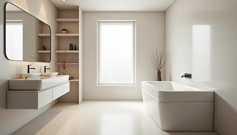Bauhaus Bad gestalten: Schlichte Schönheit trifft Funktionalität