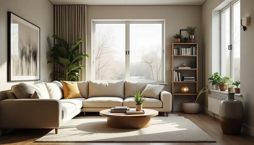 Die besten Tipps zum Gestalten eines Wohnzimmer in L-Form