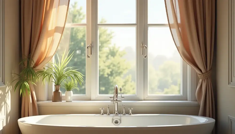 So gestaltest du dein Badfenster stilvoll und funktional