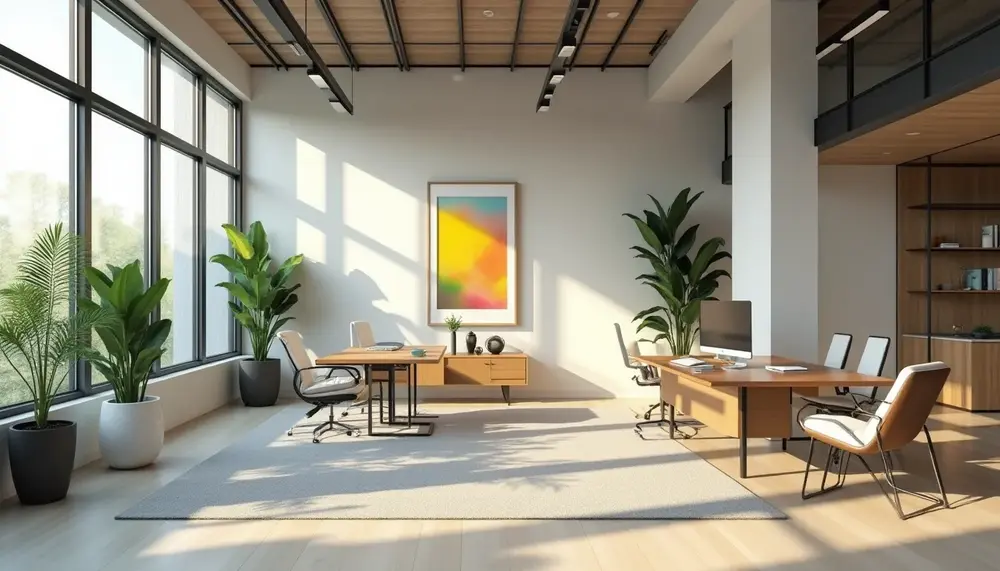 Umgestaltung von Büroräumen: Kreative Ideen für eine frische Atmosphäre
