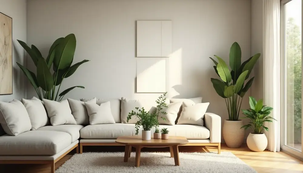 Wohnzimmer natürlich gestalten: Tipps für ein entspanntes Ambiente